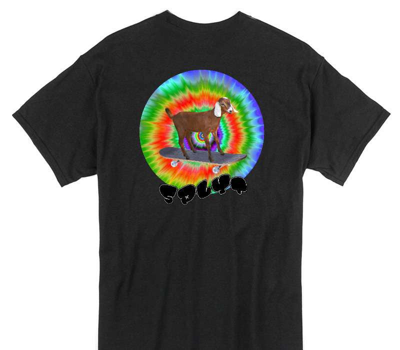 Custom Gildan 100% Cotton Black T-Shirt