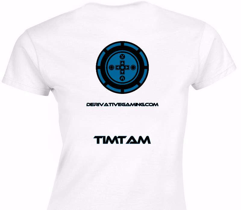 Custom Womens Soft Style 100% Cotton White T-Shirt