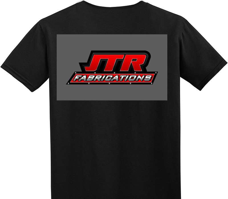 Custom Adult Soft Style 100% Cotton Black T-Shirt