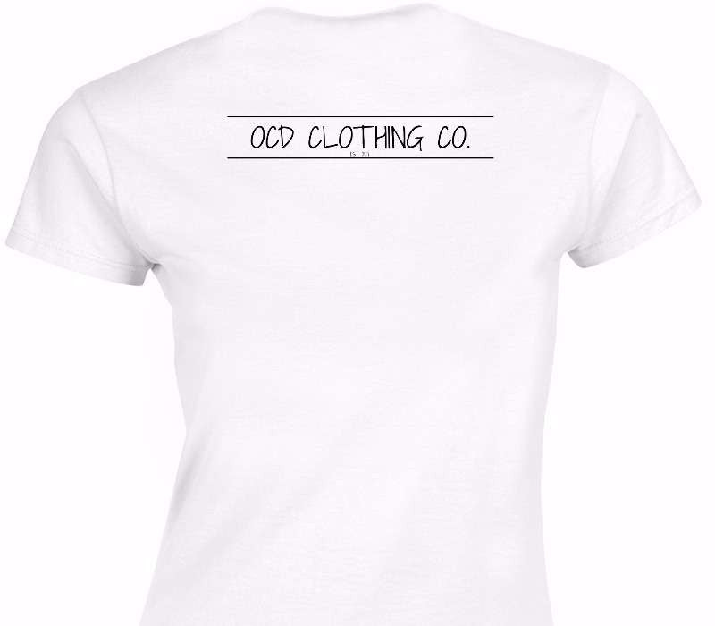 Custom Womens Soft Style 100% Cotton White T-Shirt