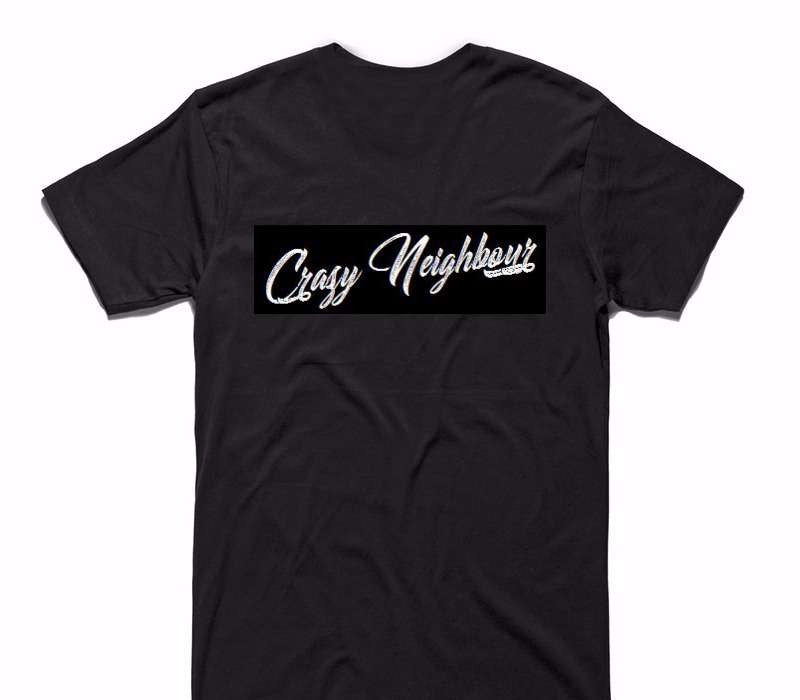 Custom AS Colour 100% Cotton Black T-Shirt