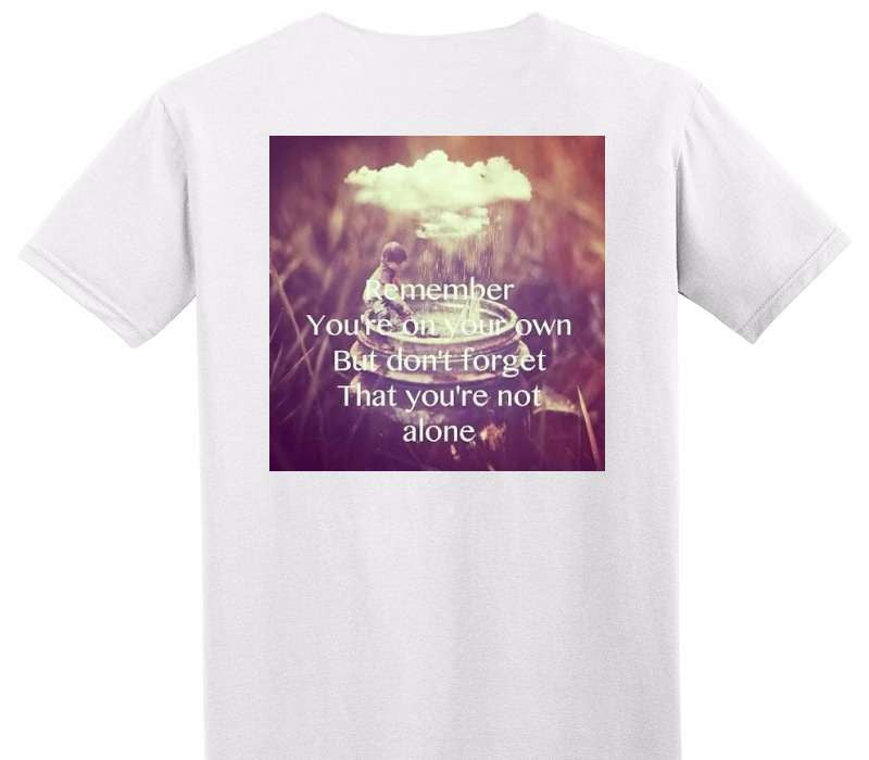 Custom Adult Soft Style 100% Cotton White T-Shirt