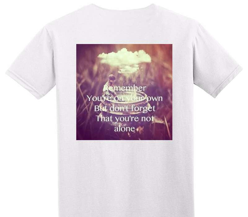Custom Adult Soft Style 100% Cotton White T-Shirt