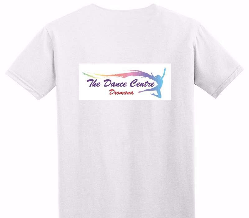Custom Adult Soft Style 100% Cotton White T-Shirt