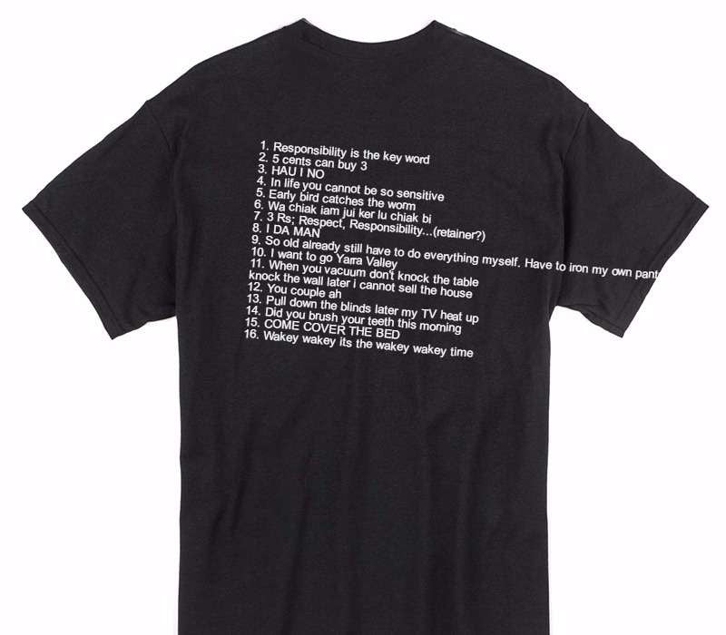 Custom Gildan 100% Cotton Black T-Shirt