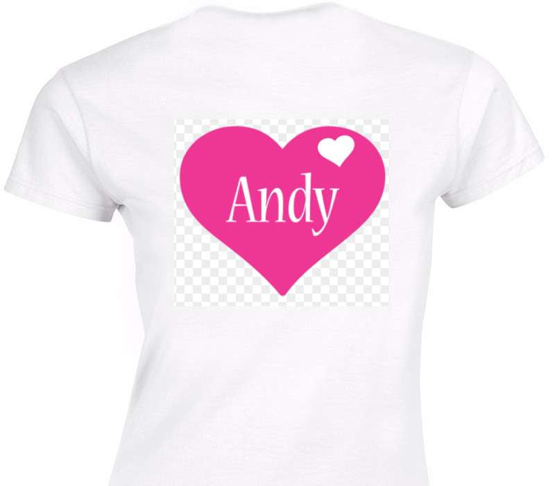 Custom Womens Soft Style 100% Cotton White T-Shirt