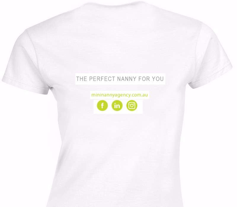 Custom Womens Soft Style 100% Cotton White T-Shirt