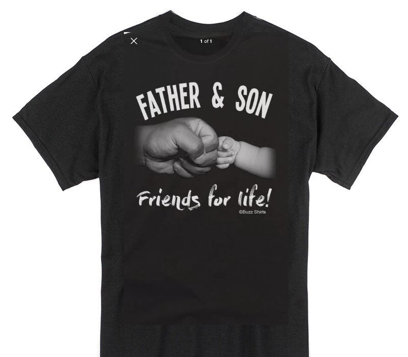 Custom Gildan 100% Cotton Black T-Shirt