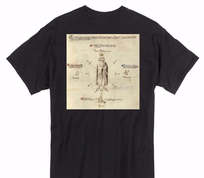 Custom Gildan 100% Cotton Black T-Shirt