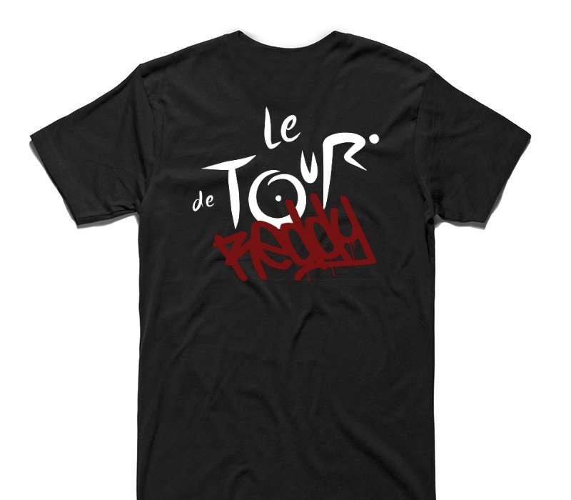 Custom AS Colour 100% Cotton Black T-Shirt