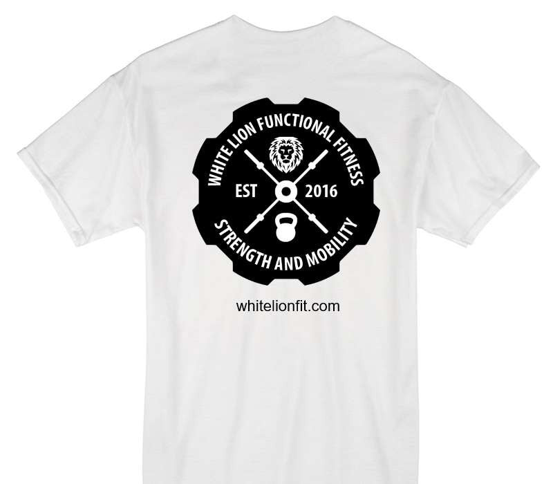 Custom Gildan 100% Cotton White T-Shirt