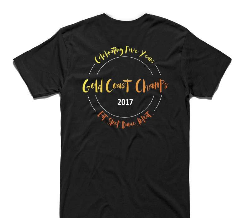 Custom AS Colour 100% Cotton Black T-Shirt