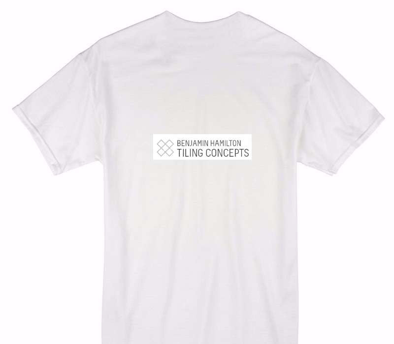 Custom Gildan 100% Cotton White T-Shirt