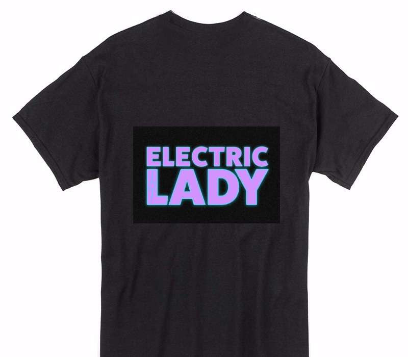Custom Gildan 100% Cotton Black T-Shirt