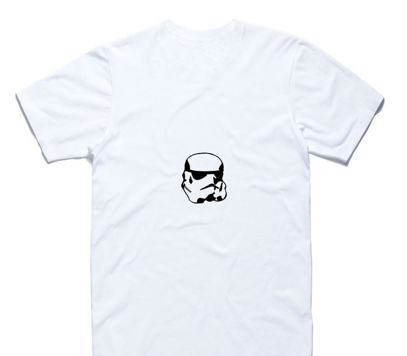 Custom AS Colour 100% Cotton White T-Shirt