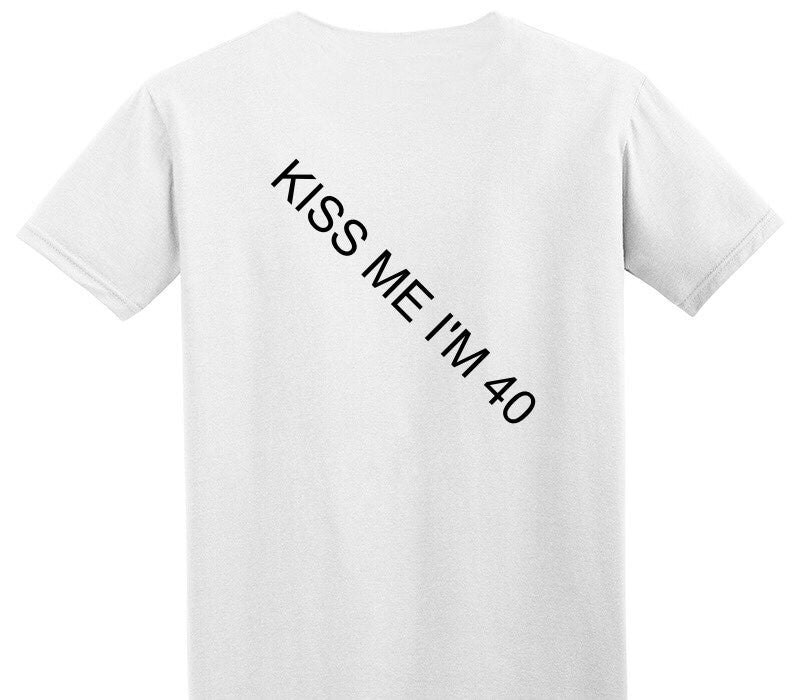 Custom Adult Soft Style 100% Cotton White T-Shirt