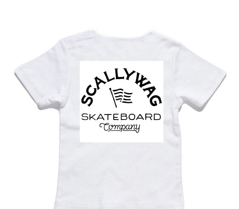 Custom AS Colour White Baby T-Shirt
