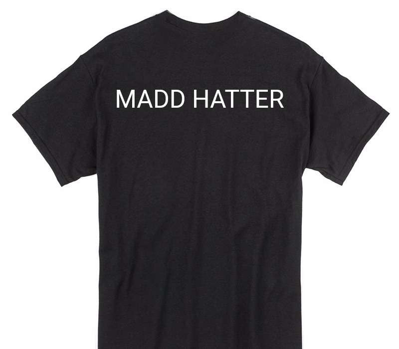 Custom Gildan 100% Cotton Black T-Shirt