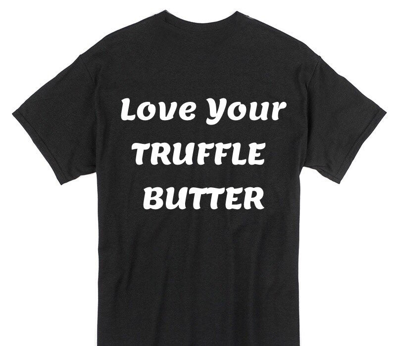 Custom Gildan 100% Cotton Black T-Shirt