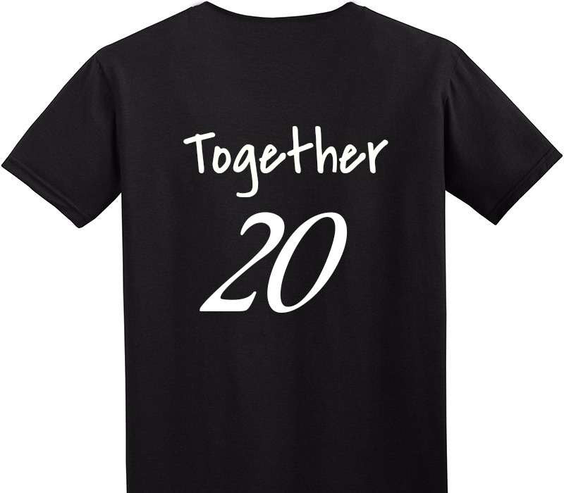 Custom Adult Soft Style 100% Cotton Black T-Shirt