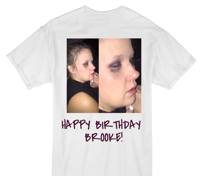 Custom Gildan 100% Cotton White T-Shirt