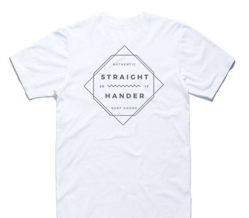 Custom AS Colour 100% Cotton White T-Shirt