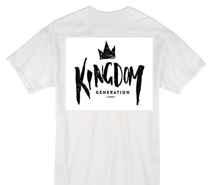 Custom Gildan 100% Cotton White T-Shirt
