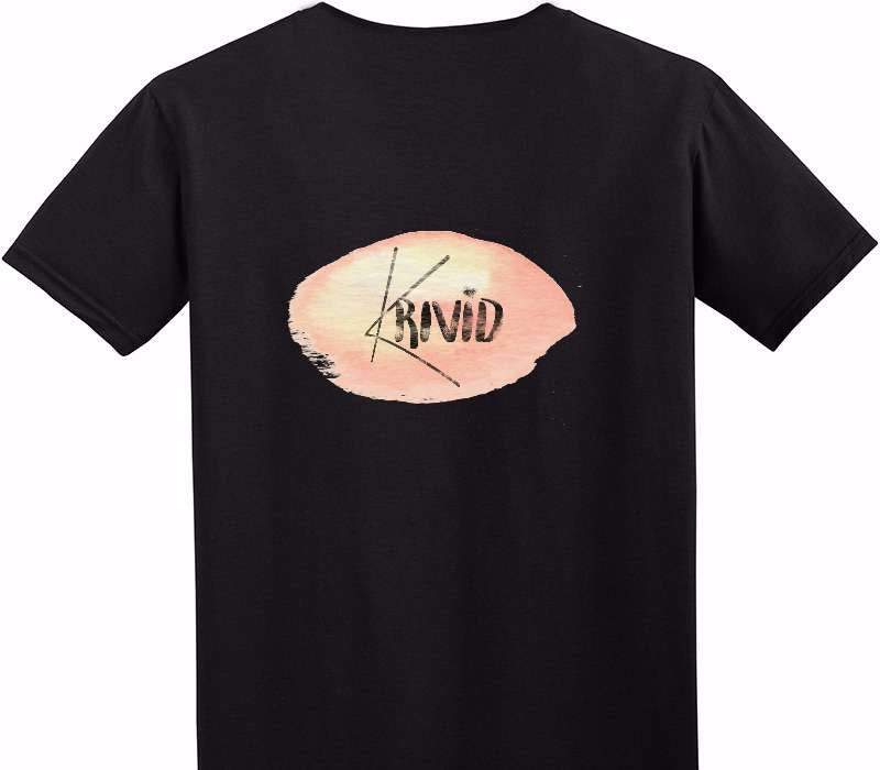 Custom Adult Soft Style 100% Cotton Black T-Shirt