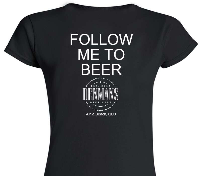 Custom Womens Soft Style 100% Cotton Black T-Shirt