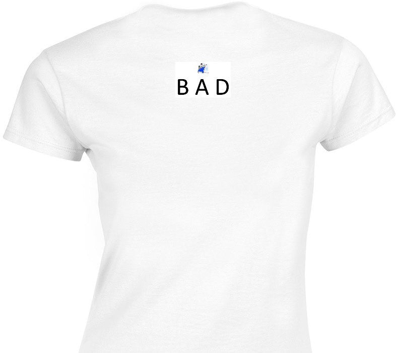 Custom Womens Soft Style 100% Cotton White T-Shirt