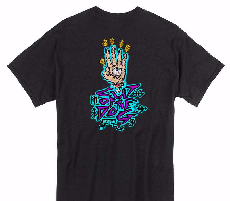 Custom Gildan 100% Cotton Black T-Shirt