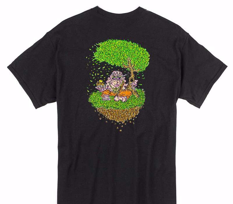 Custom Gildan 100% Cotton Black T-Shirt