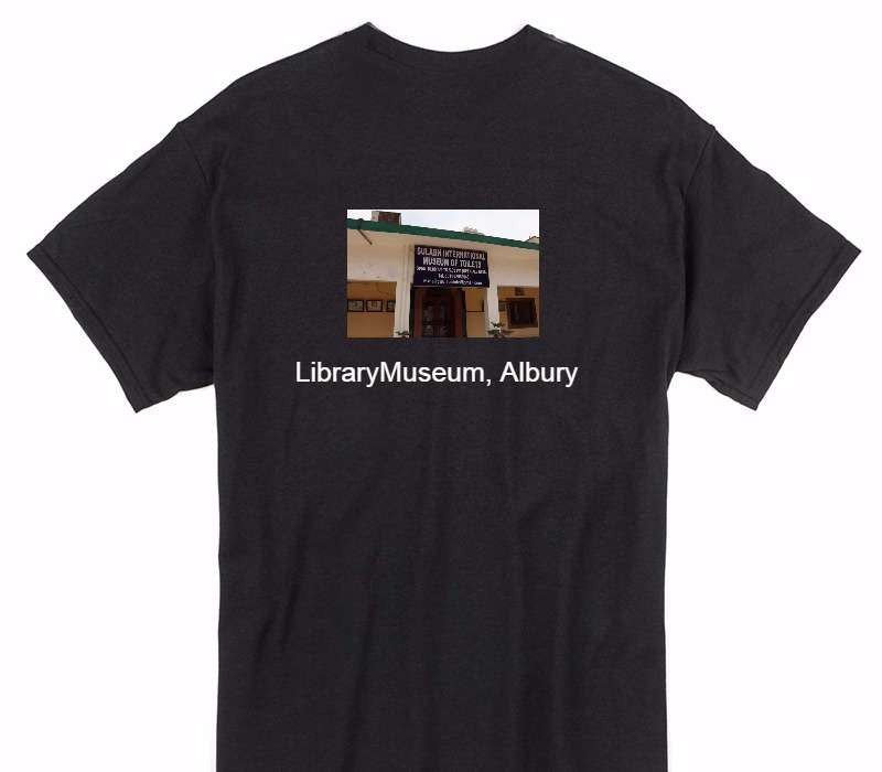 Custom Gildan 100% Cotton Black T-Shirt