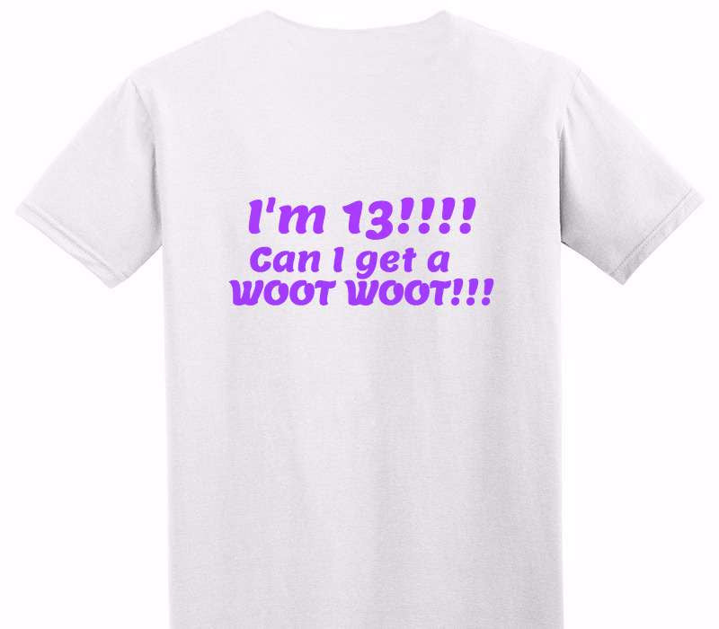Custom Adult Soft Style 100% Cotton White T-Shirt