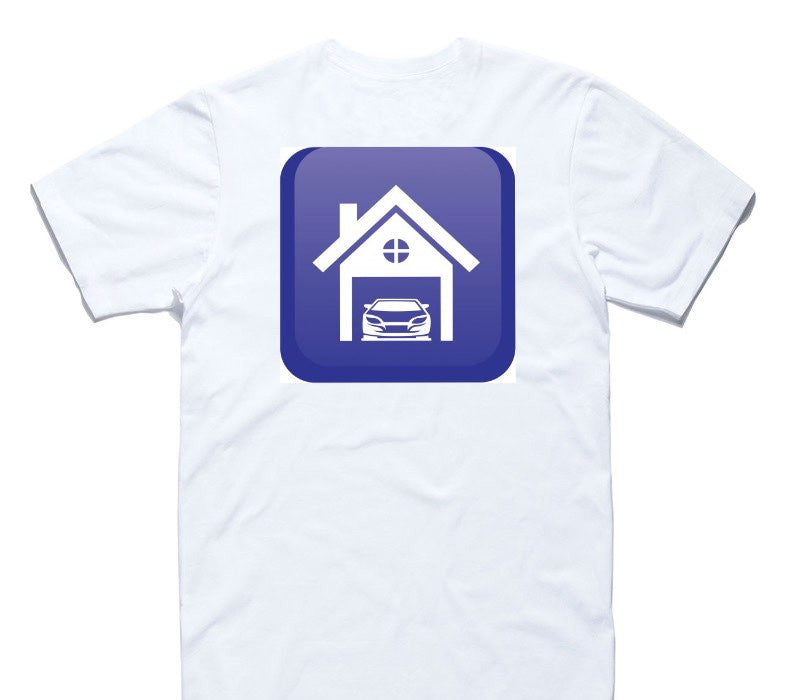 Custom AS Colour 100% Cotton White T-Shirt