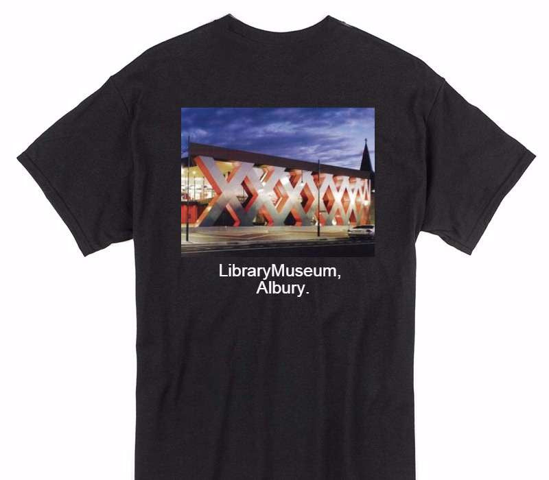 Custom Gildan 100% Cotton Black T-Shirt