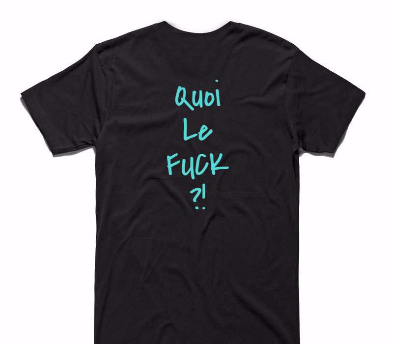 Custom AS Colour 100% Cotton Black T-Shirt