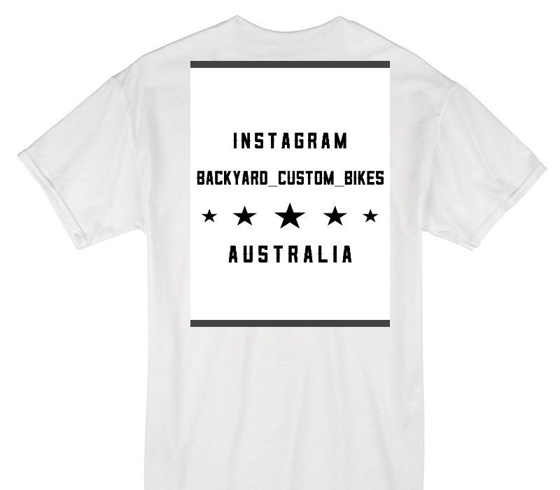 Custom Gildan 100% Cotton White T-Shirt