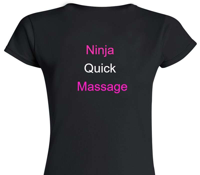 Custom Womens Soft Style 100% Cotton Black T-Shirt