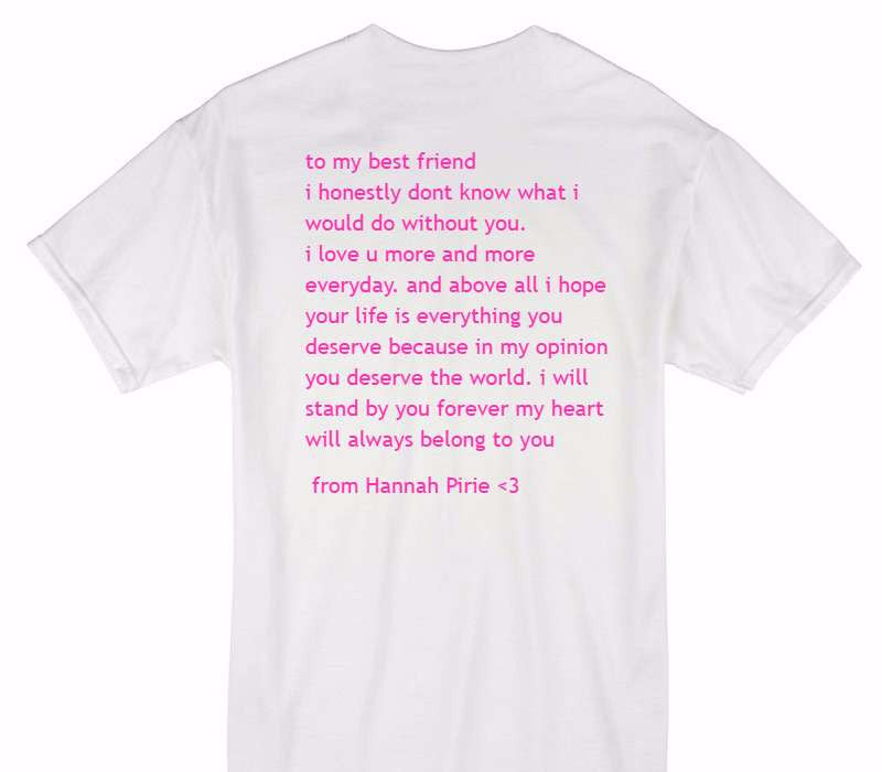 Custom Gildan 100% Cotton White T-Shirt