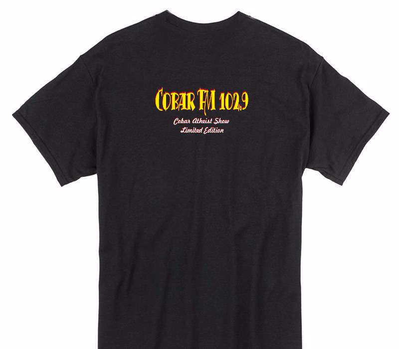 Custom Gildan 100% Cotton Black T-Shirt