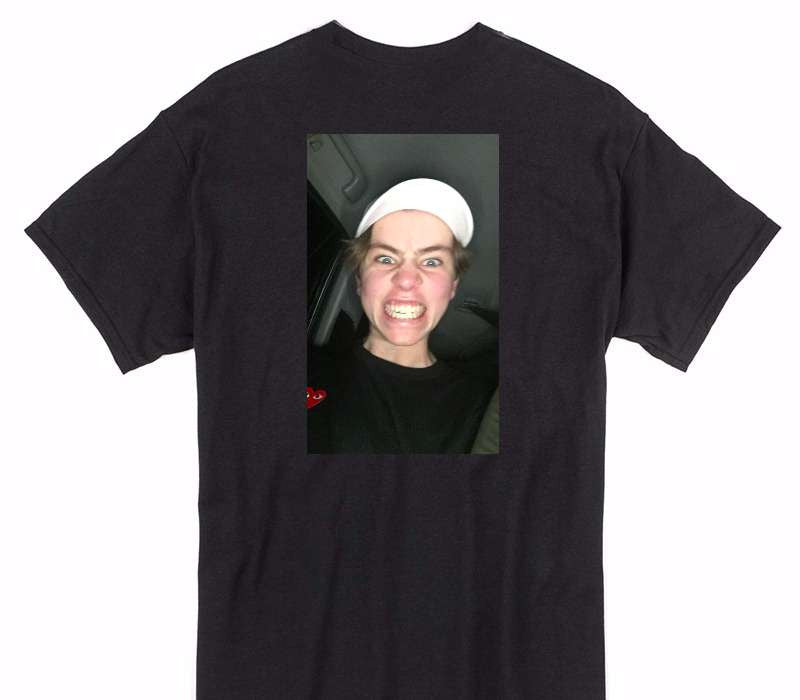 Custom Gildan 100% Cotton Black T-Shirt