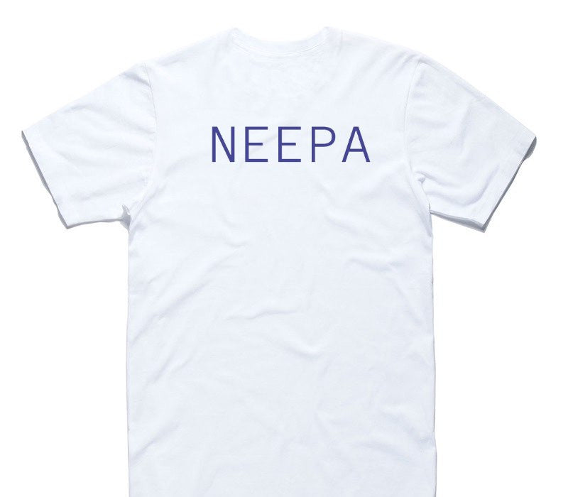 Custom AS Colour 100% Cotton White T-Shirt