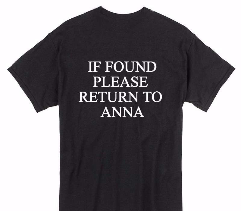 Custom Gildan 100% Cotton Black T-Shirt