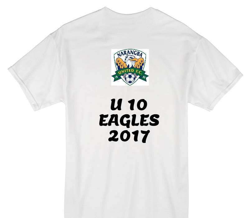 Custom Gildan 100% Cotton White T-Shirt