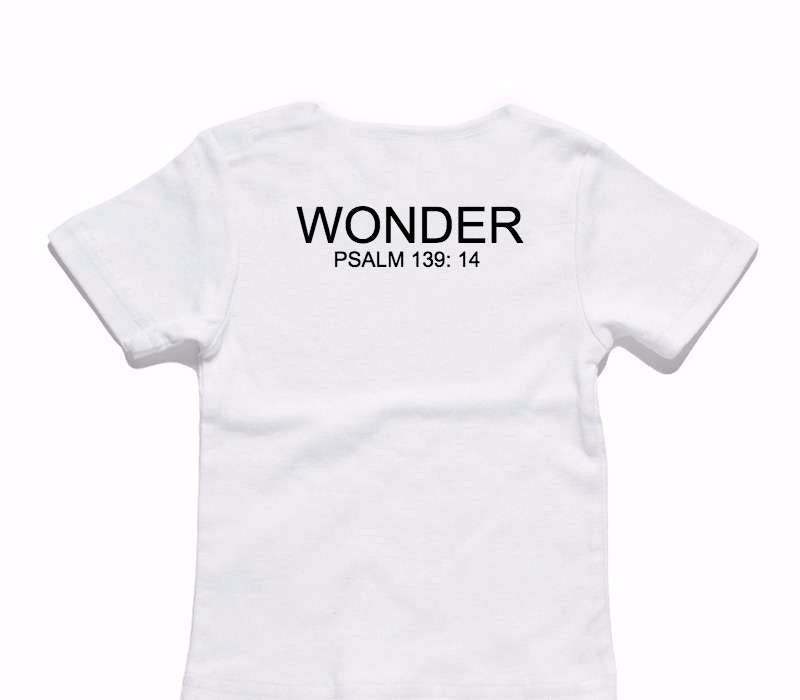 Custom AS Colour White Baby T-Shirt