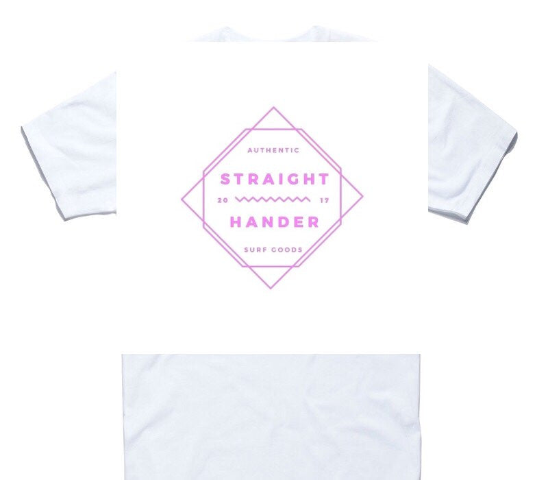 Custom AS Colour 100% Cotton White T-Shirt