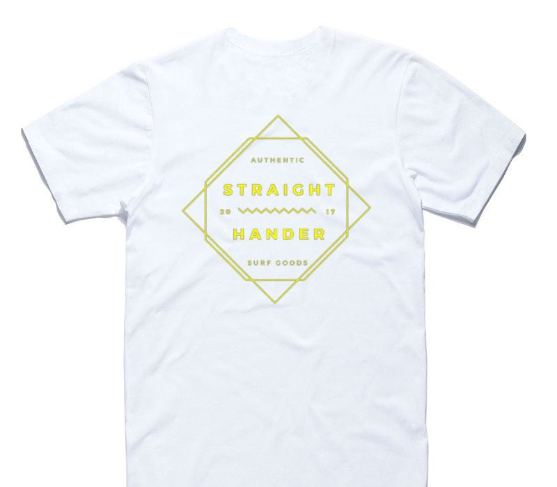 Custom AS Colour 100% Cotton White T-Shirt