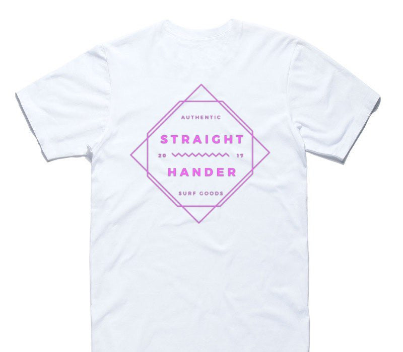 Custom AS Colour 100% Cotton White T-Shirt