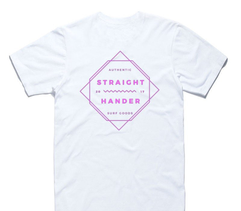 Custom AS Colour 100% Cotton White T-Shirt